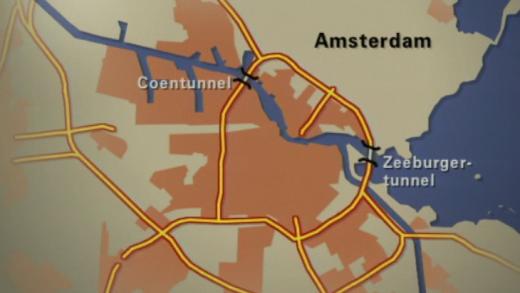 Bommeldingen rond Amsterdam