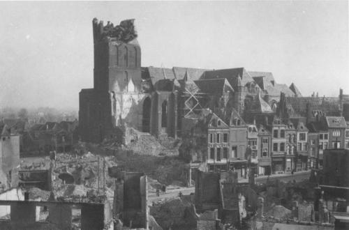 Bombardement Nijmegen Sint Stevenskerk