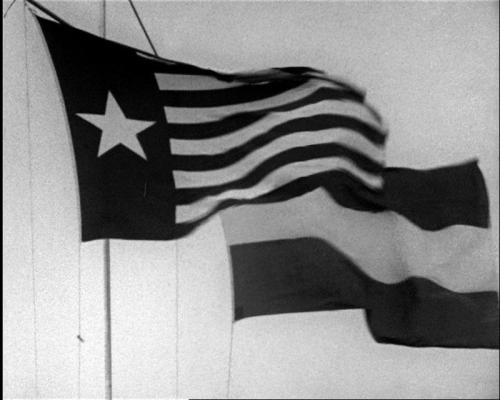 De Papoea- en de Nederlandse vlag
