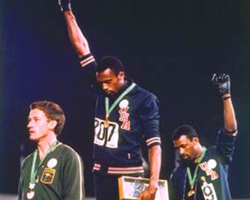 Tommie Smith en John Carlos: black power in 1968