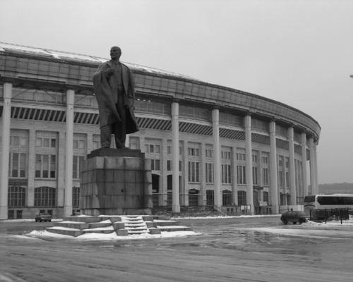 Het Lenin-stadion in Luzjniki, Moskou