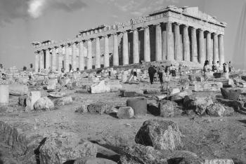 Het Parthenon van de Acropolis